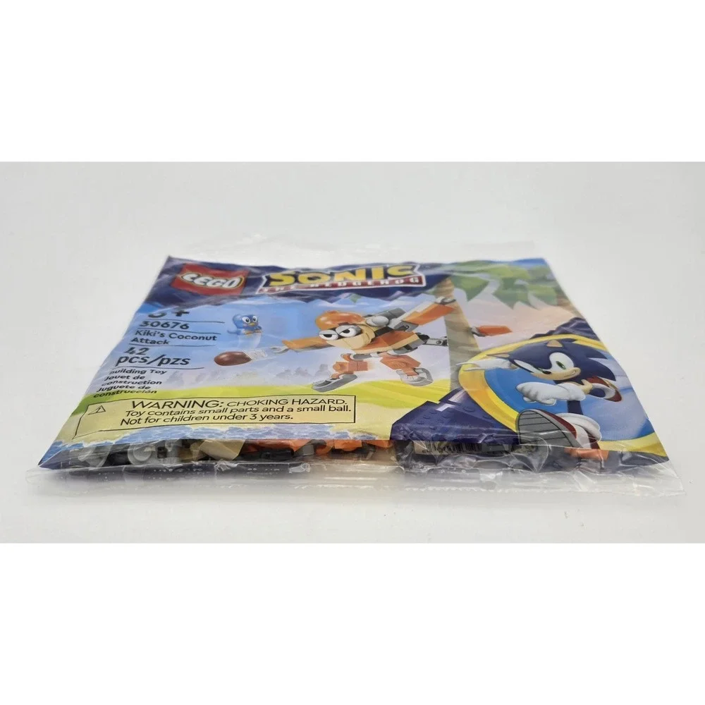 Lot of 3 LEGO Sonic the‎ Hedgehog Kiki's Coconut Attack Polybag 30676 Sealed